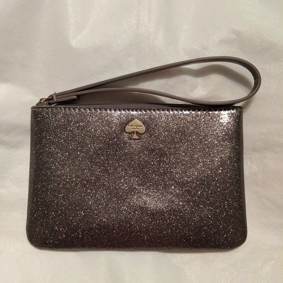 ***SOLD***Kate Spade 14K Gold Glitter Wallet NWT - Picture 5 of 8